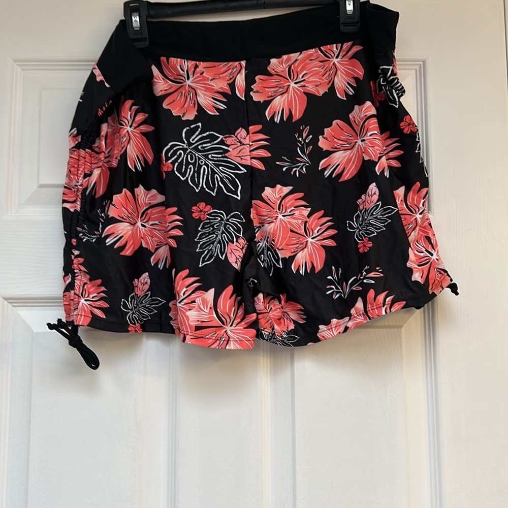 Hanna Nikole Womens Plus Size Tankini Top with Shorts Swimsuit-Size 24W NWT - Picture 10 of 15